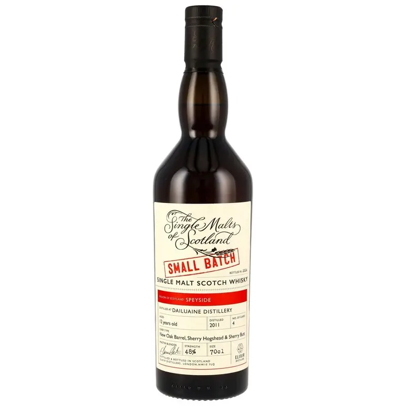 Dailuaine 2011/2024 - 12 y.o. - New Oak Barrel, Sherry Hogshead & Sherry Butt - Small Batch (SMoS)