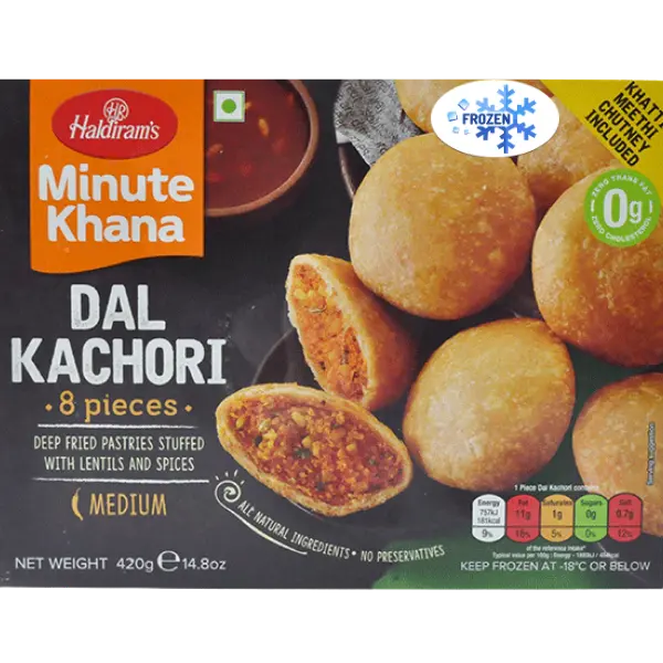 Dal Kachori (8 pcs) Frozen - 420 g