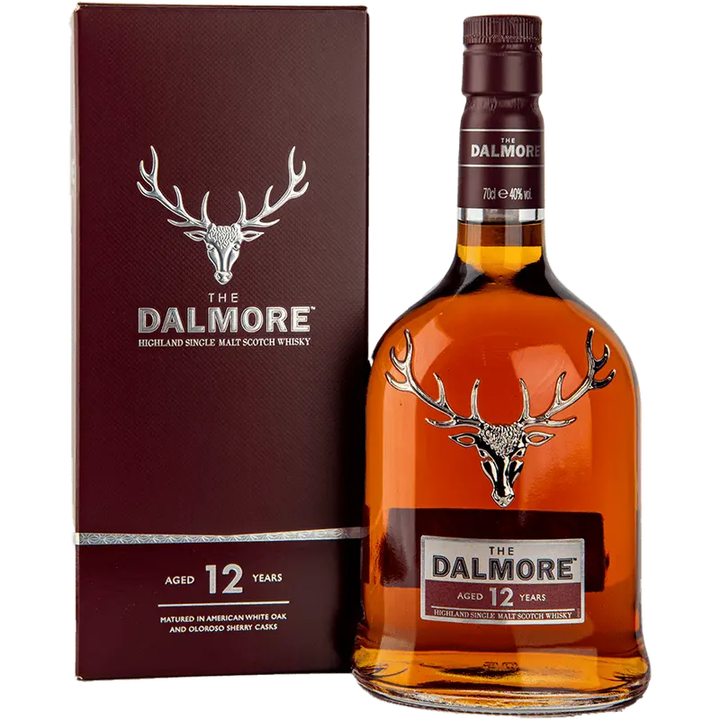 Dalmore 12 Year Single Malt Whisky 40%