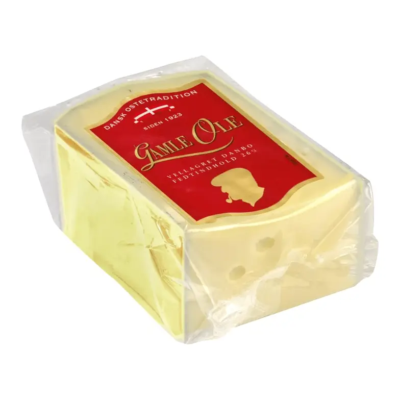 Dansk Ostetradition Gamle Ole 26% - Old Ole Danish Cheese appr. 500g