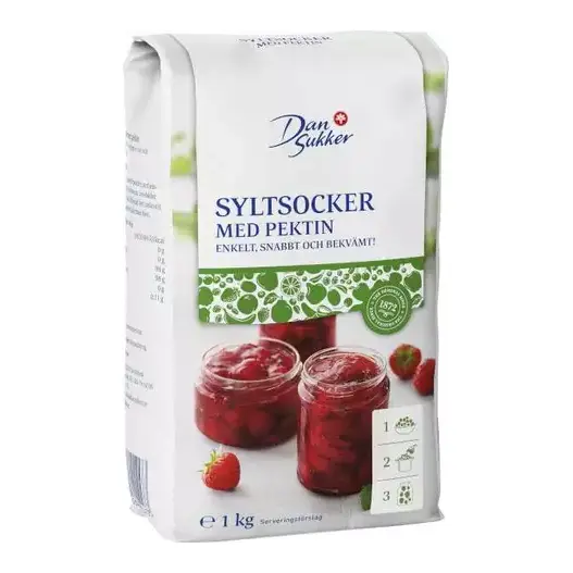 Dansukker Syltsocker med Pektin - Jam and Marmelad Sugar 1kg