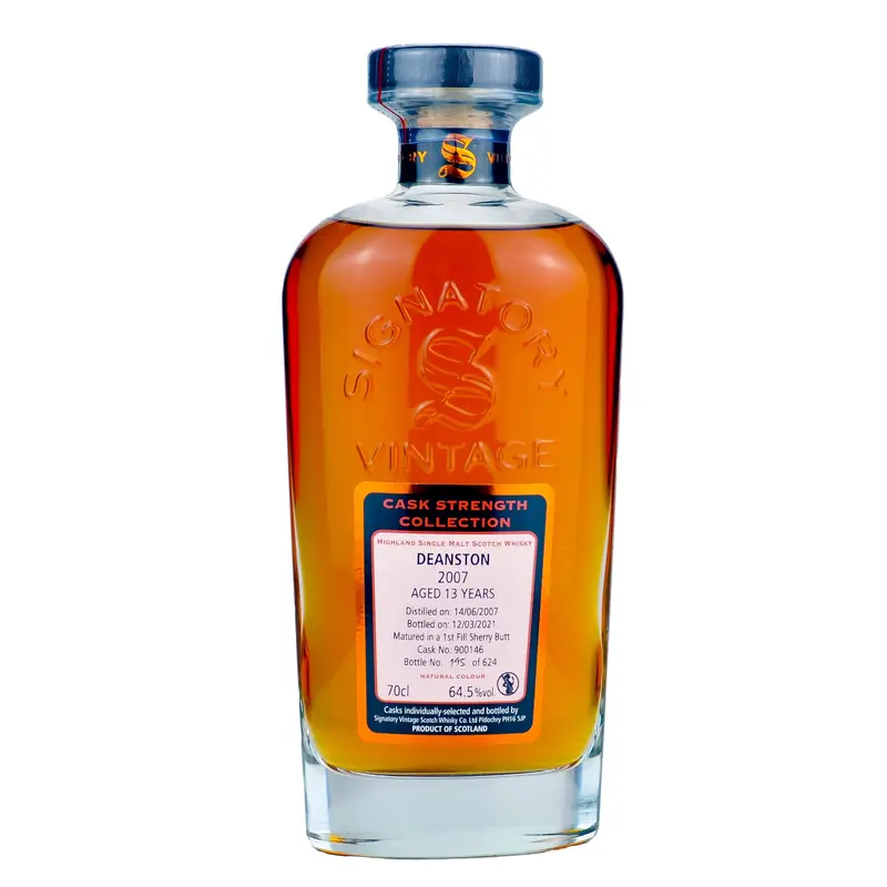 Deanston 13 Years Old Signatory CS 2007/2021