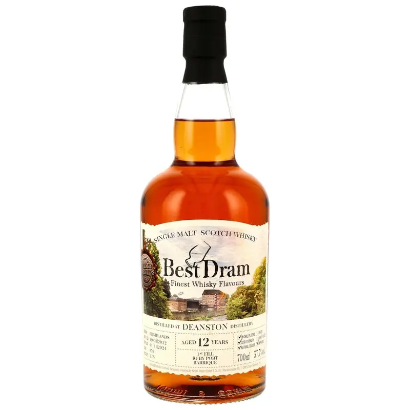 Deanston 2012/2024 - 12 y.o. -1st Fill Ruby Port Barrique #59 (Best Dram)