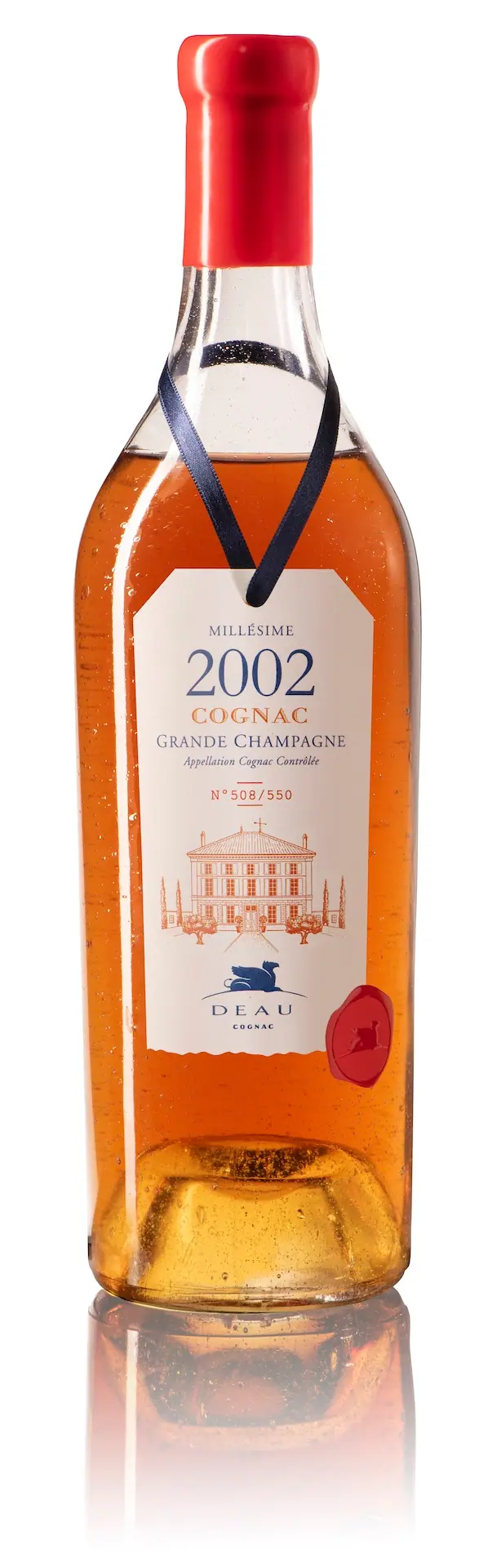 DEAU Cognac, Millésime 2002, Cru de Grande Champagne, 43% Alc/vol