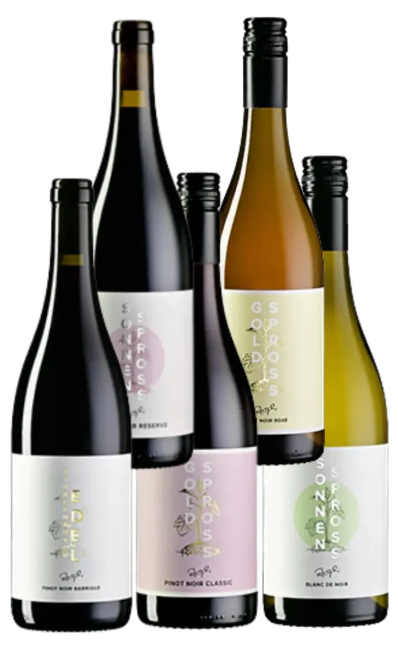 Degustations-Set «PINOT NOIR IN FARBE»