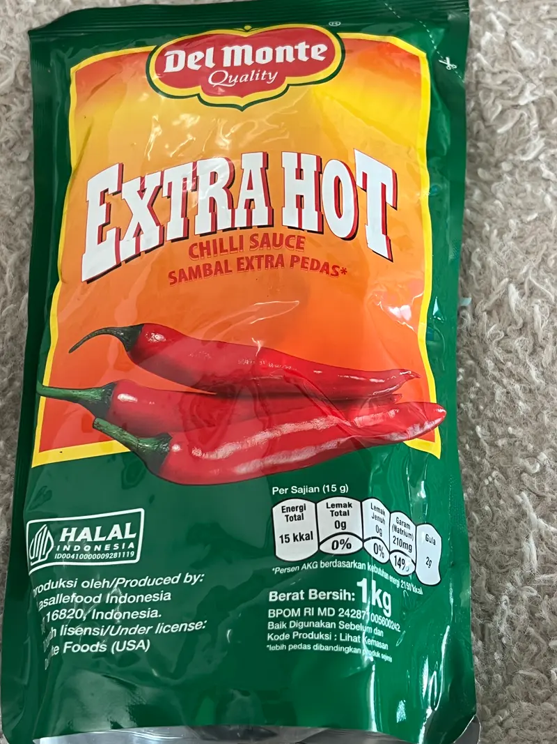 Del monte Extra Hot 1 kg