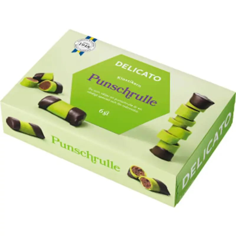 Delicato Punschrullar - Punch rolls 6 pcs, 240g