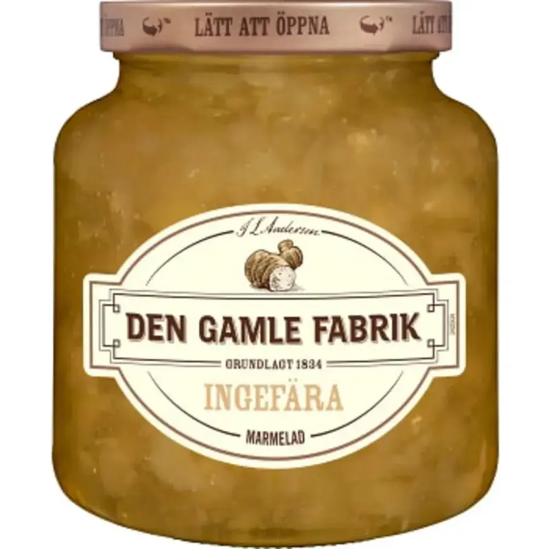 Den Gamle Fabrik Ingefära Marmelad - Ginger Marmelade 380g