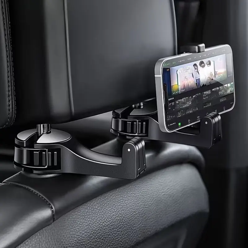 Der 2-in-1 Premium Auto-Haken & Handyhalter