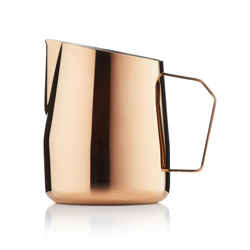 Dial In Milk Pitcher - Rose Brass