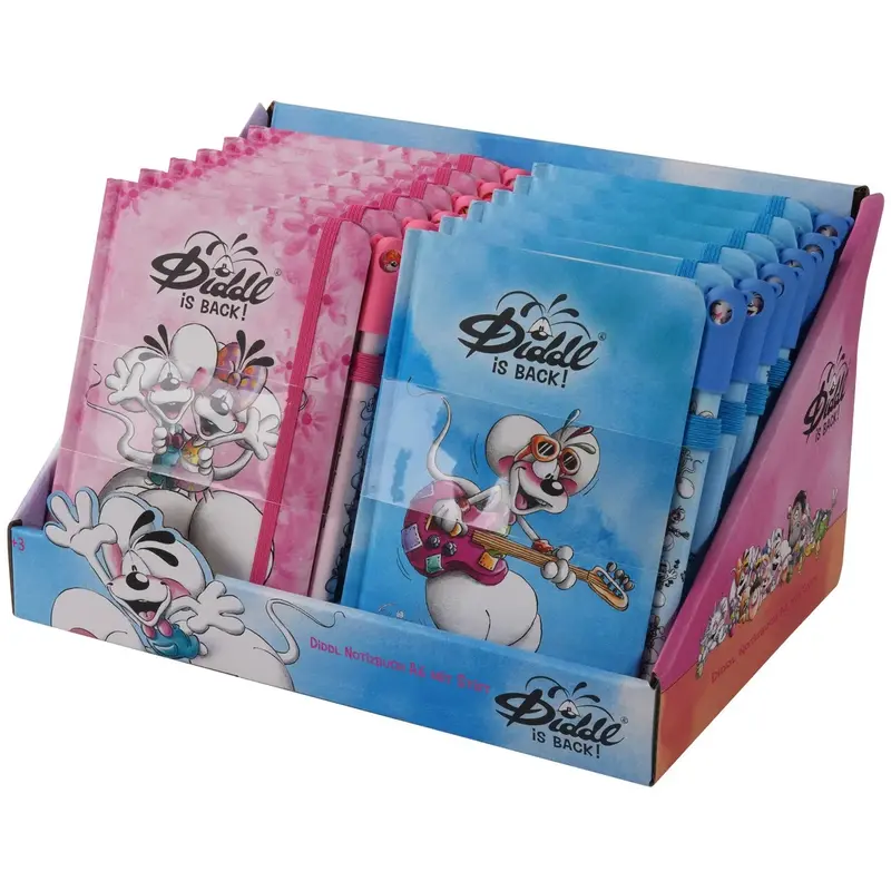 Diddl Notizbuch A6 mit Stif