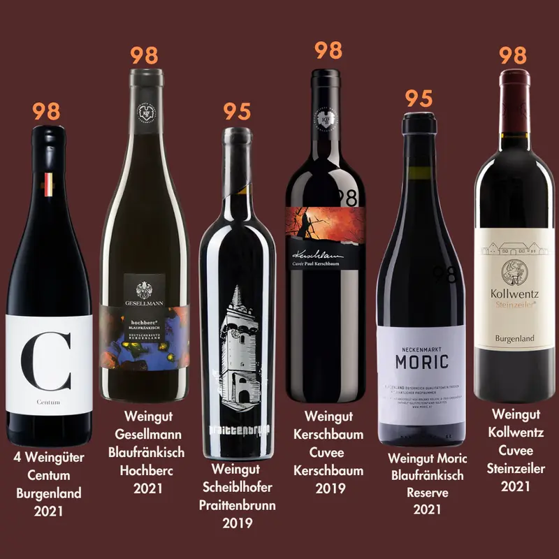Die besten der Besten - Rotwein