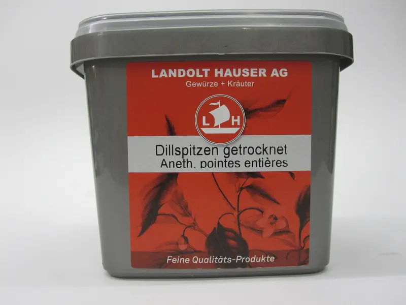 Dillspitzen getrocknet ganz 150g in der LH Box