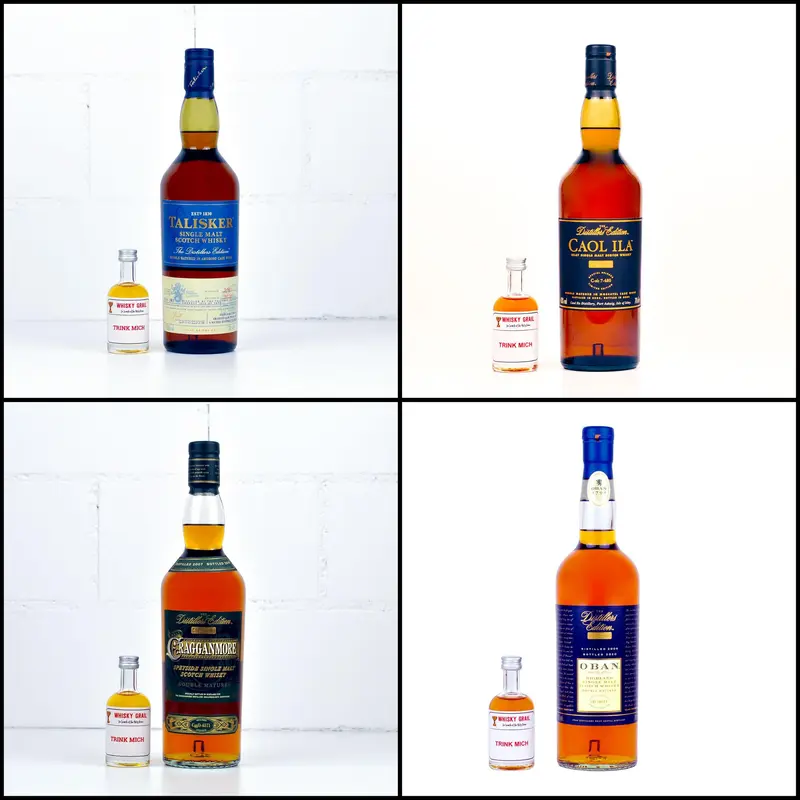 Distillers Edition Whisky Set (Talisker, Cragganmore, Caol Ila, Oban)