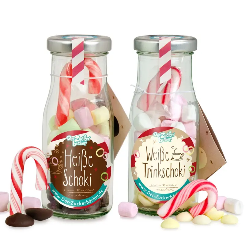 DIY Heiße Schokolade (Dunkel und Weiss) – Edles Wintergeschenk
