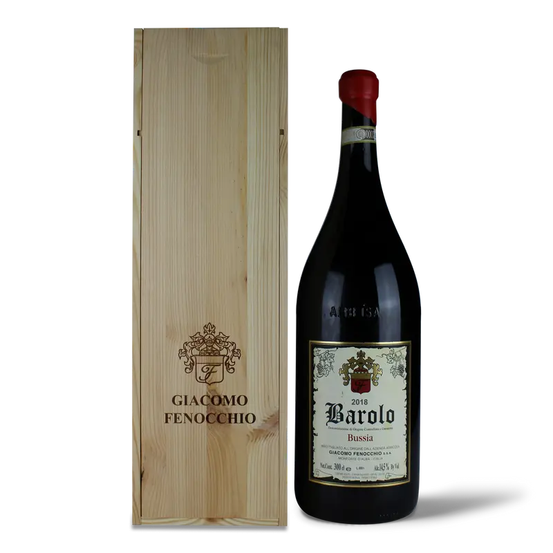 Doppelmagnum (3L) Giacomo Fenocchio Barolo Bussia 2018