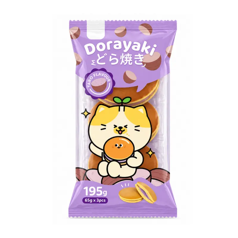 Dorayaki saveur taro - TOKIMEKI - 195g