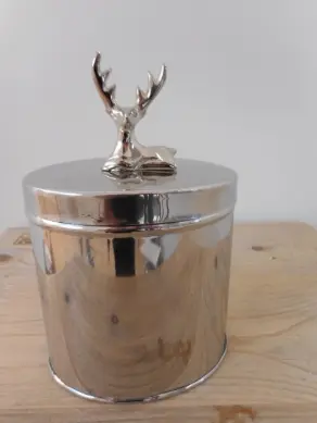 Dose Nickel Hirsch H 10 cm