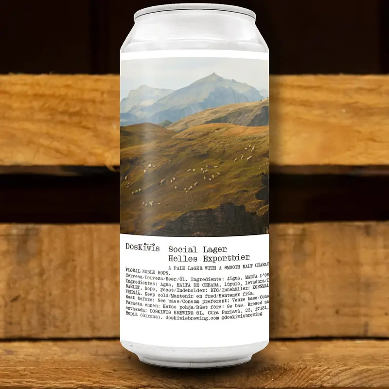 DOSKIWIS - SOCIAL LAGER - Can - 44cl