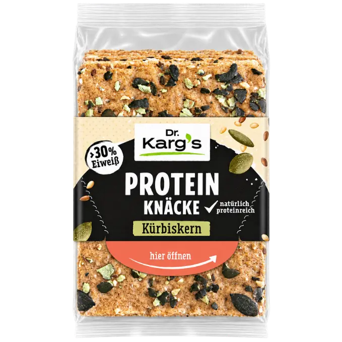 Dr. Karg's Protein Knacke Pumpkin Seeds – 150 g