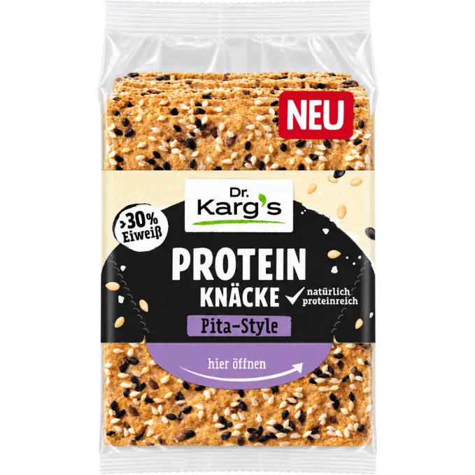 Dr. Karg's Protein Thins Pita-Style – 150 g