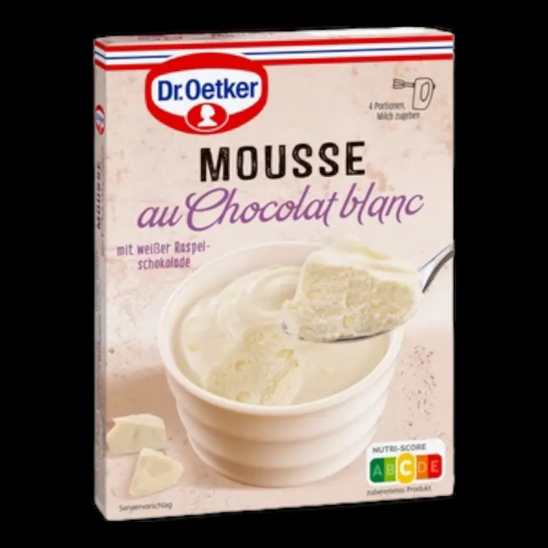 Dr. Oetker Weiße Mousse au Chocolat 72g