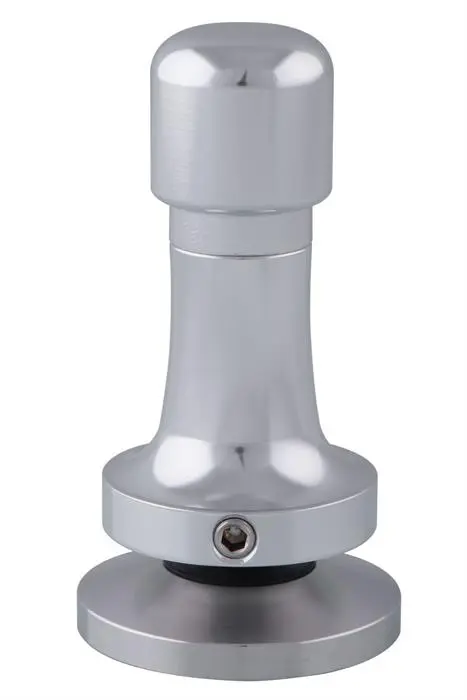 Druckjustierbarer Tamper silber 58mm