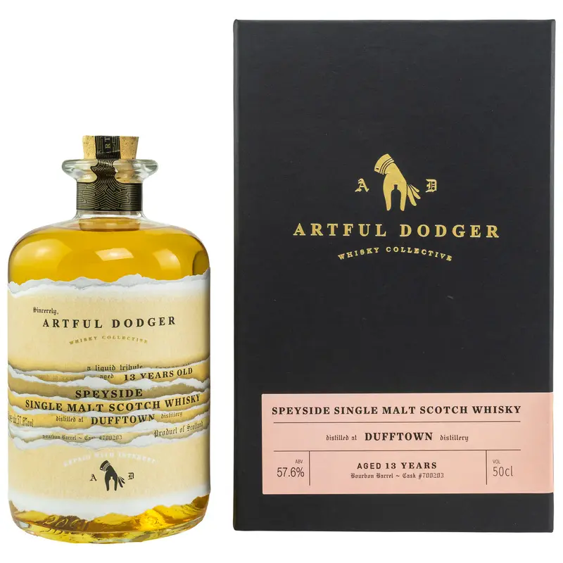 Dufftown 2008/2021 - 13 y.o. - Bourbon Barrel #700203 - Artful Dodger