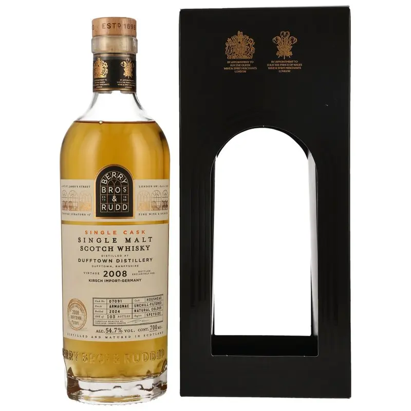 Dufftown 2008/2024 - #07091 (Berry Bros and Rudd) - Kirsch