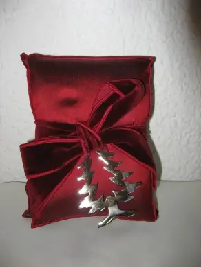 Duftkissen mit Weihnachtsbaum 18x22 cm