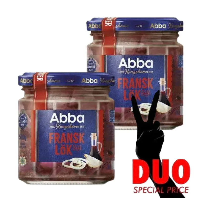 DUO Abba Fransk Löksill - French Onion Herring 500 g X 2