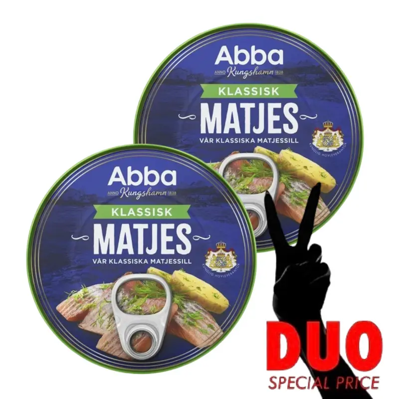 DUO Abba Matjessill Klassisk - Herring 215 g X 2