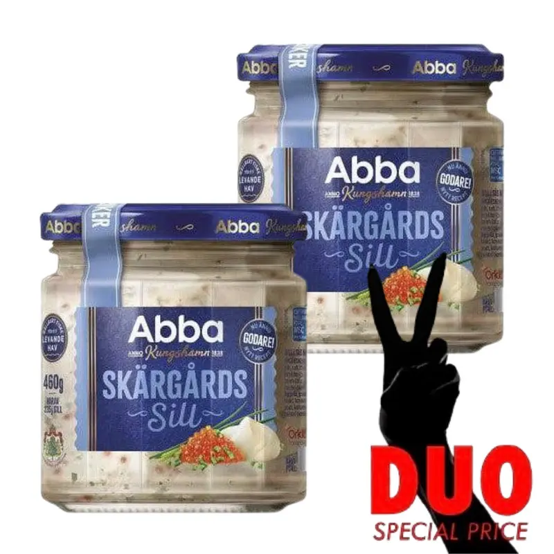 DUO Abba Skärgårdssill - Archipelago Herring 460 g X 2
