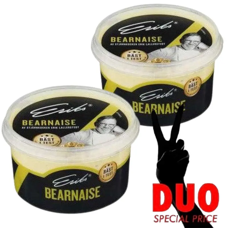 DUO Eriks Bearnaise - Bearnaise Sauce 230 ml X 2