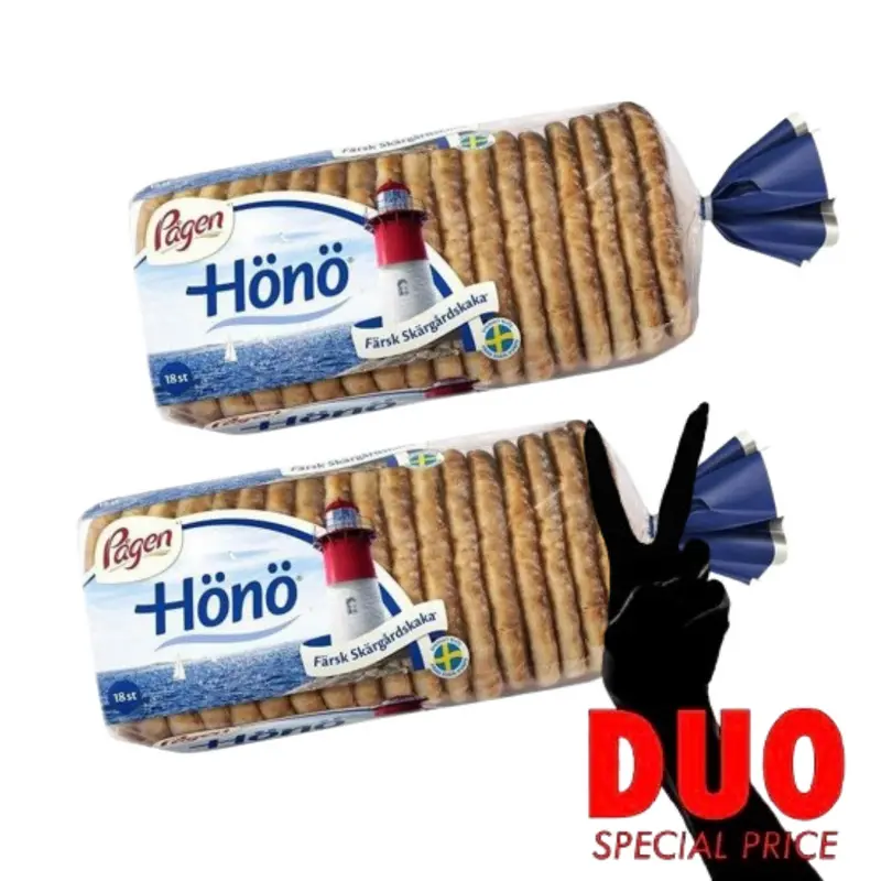 DUO Pågen Skärgårdskaka Hönö - Archipelago soft bread 750g X 2