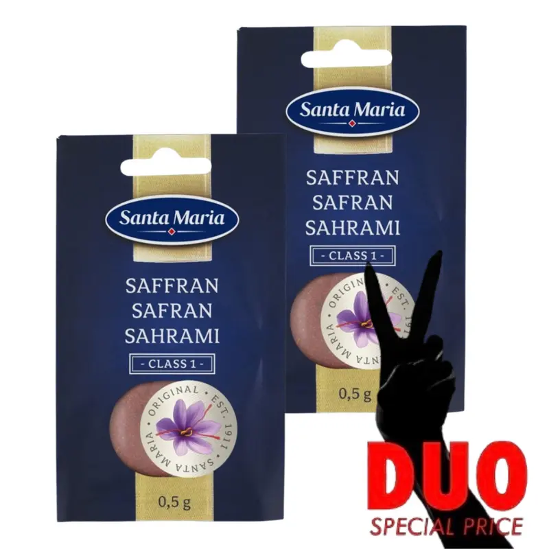 DUO Santa Maria Saffran - Saffron 0.5 g X 2