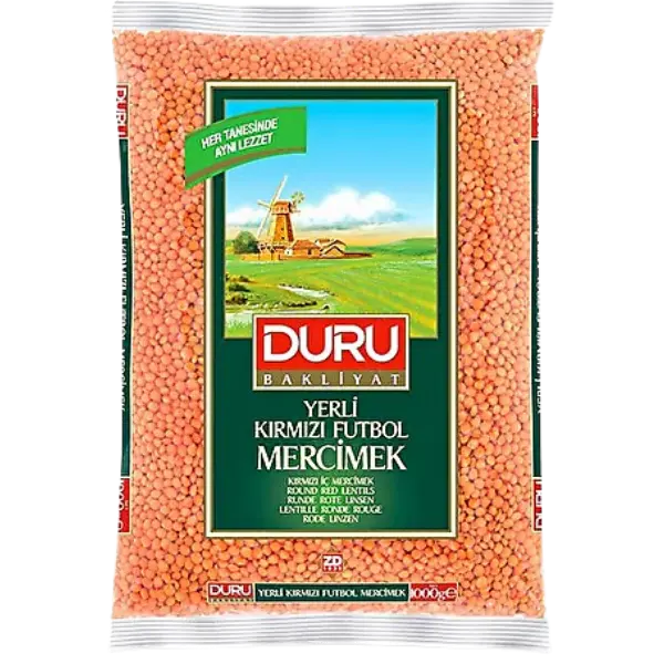 Duru Red Football Lentils – 1 kg