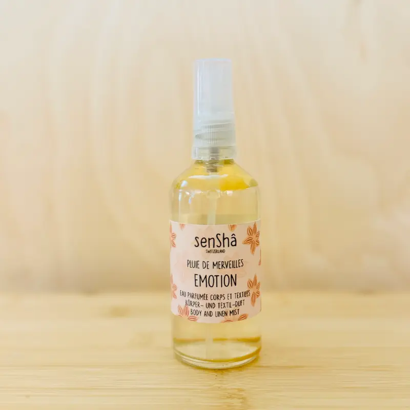 Eau parfumée "émotion"