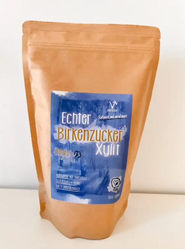 Echter Birkenzucker - Finnischer Xylit ohne Mais 1 Kilo