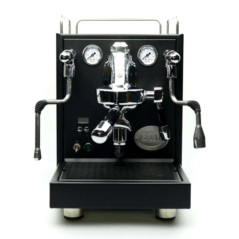 ECM Mechanika MAX Black Edition – Smart HX® Zweikreiser in Mattschwarz inkl. Barista-Workshop
