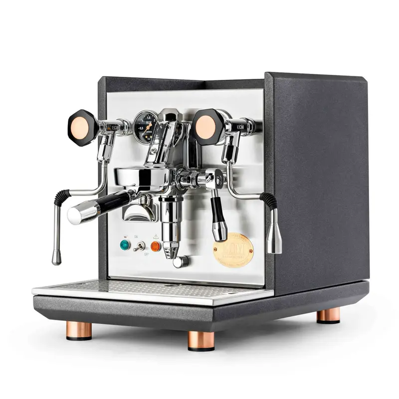 ECM Synchronika Heritage Line – Dualboiler mit Kupfer-Akzenten inkl. Barista-Workshop