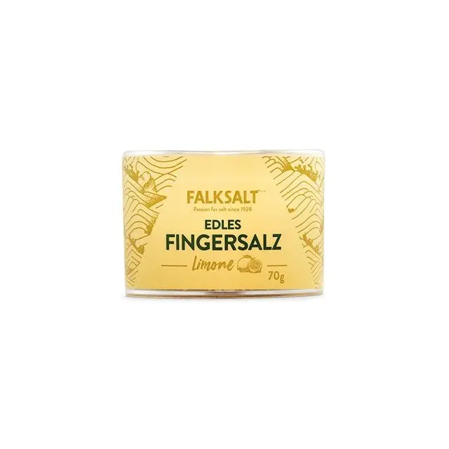 edles Fingersalz, Salzflocken Limone (Zitrone), 70g