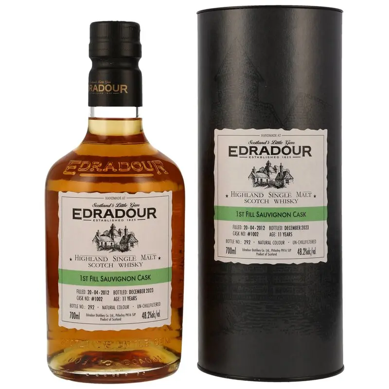 Edradour 11 y.o. - Sauvignon Cask #1002 - St. Michael Eppan