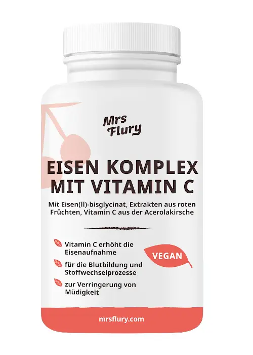 Eisen Komplex mit Vitamin C Kapseln