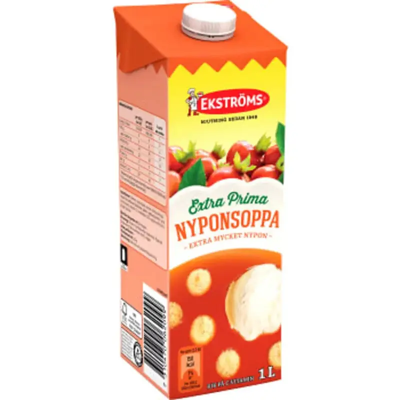 Ekströms Extra Prima Nyponsoppa - Rosehip Soup - 1 l