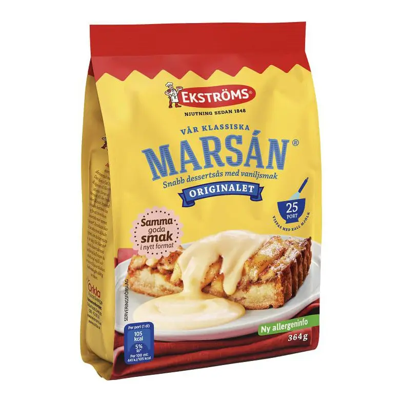 Ekströms Snabb Marsán - Vanilla Sauce mix 364g