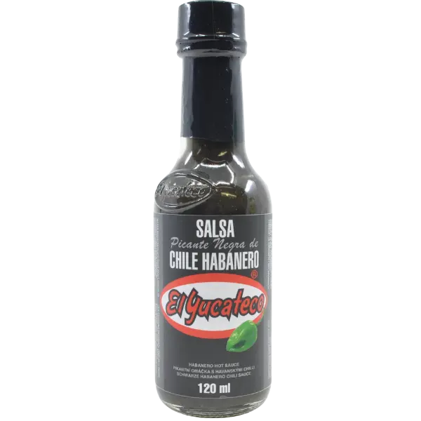 El Yucateco - Black Hot Sauce Chile Habanero - 120 ml