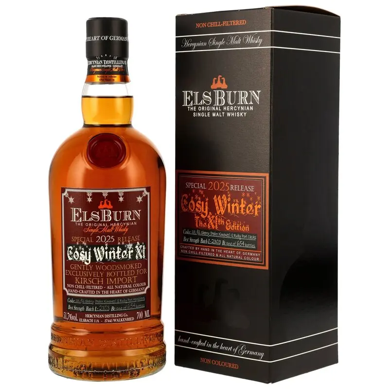 Elsburn Cosy Winter XI (2025) - PX Sherry & Ruby Port Casks - KIRSCH