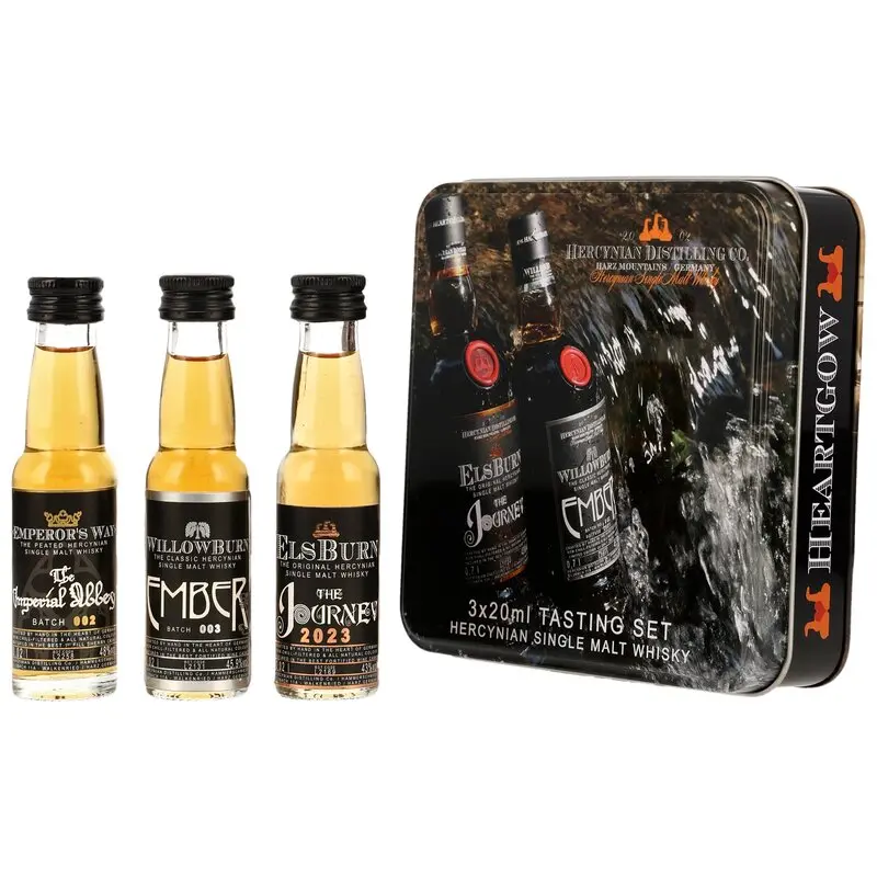 Elsburn Hercynian Distilling Tasting Set 3 x 0,02l