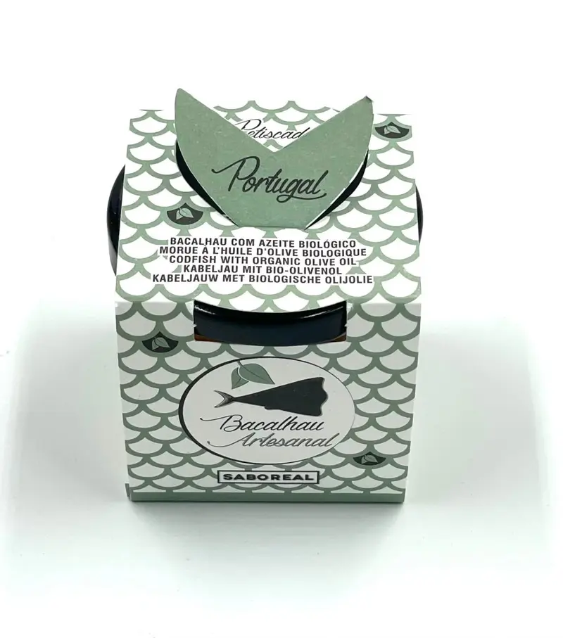 Émietté de morue à l'huile d'olive et pois chiches bio
